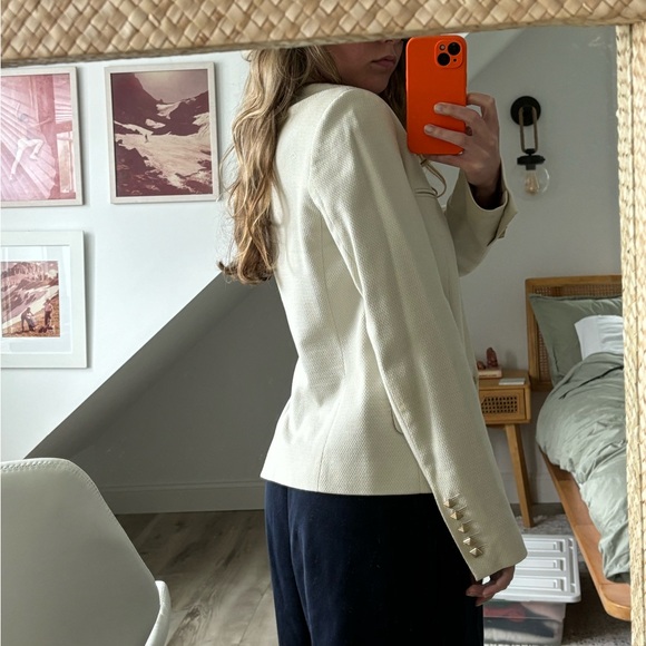 Zadig and Voltaire cream blazer - Picture 4 of 6